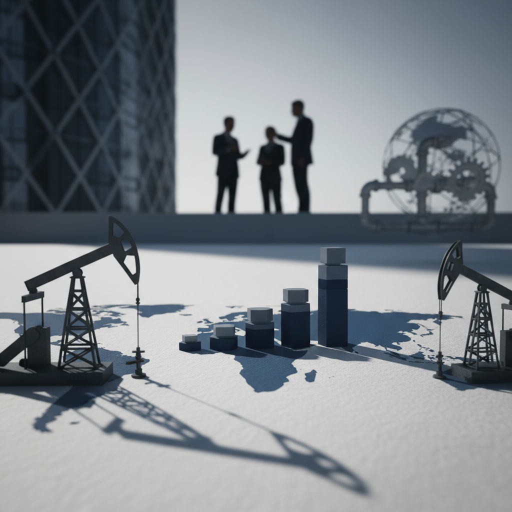 Ranked: The World’s Top Oil-Producing Nations Amid Market Volatility – redaktionell illustration