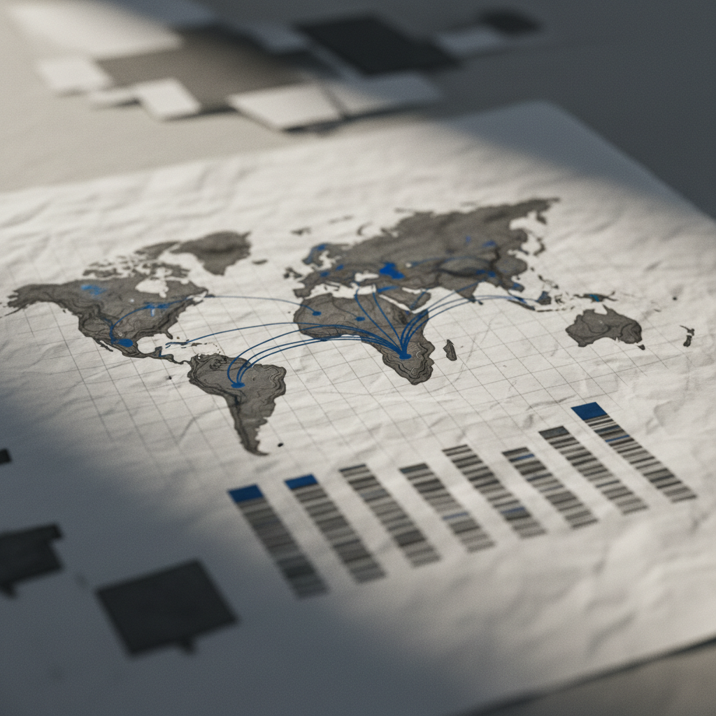 The Backbone of Global Trade: Top 10 Oil Exporting Nations Ranked – redaktionell illustration