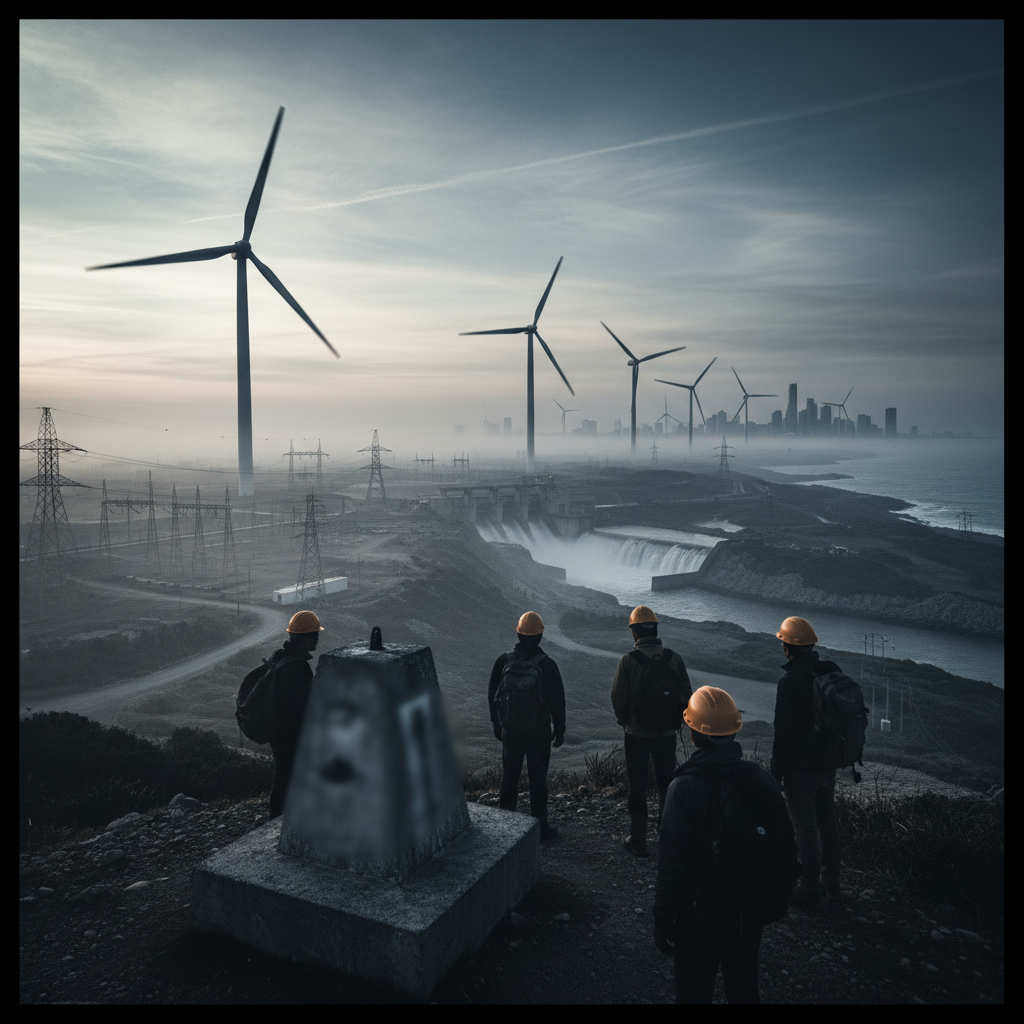 The Power of Place: Top Countries by Renewable Electricity Production – redaktionell illustration