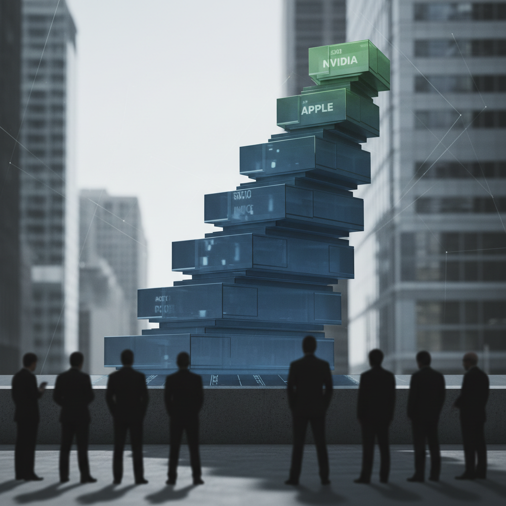 The World’s 10 Most Valuable Public Corporations by Market Capitalization – redaktionell illustration