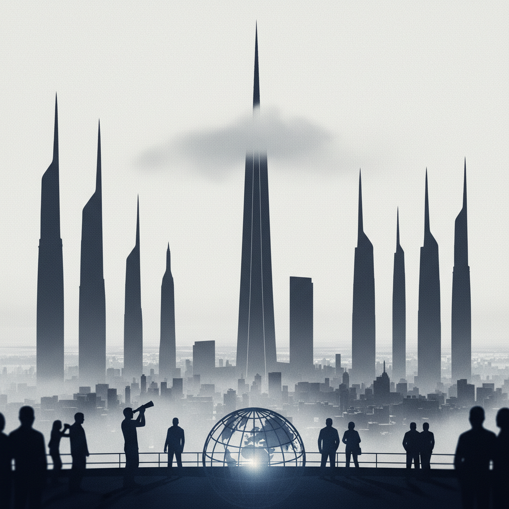 The World’s 10 Tallest Buildings: Engineering at the Edge of the Atmosphere – redaktionell illustration