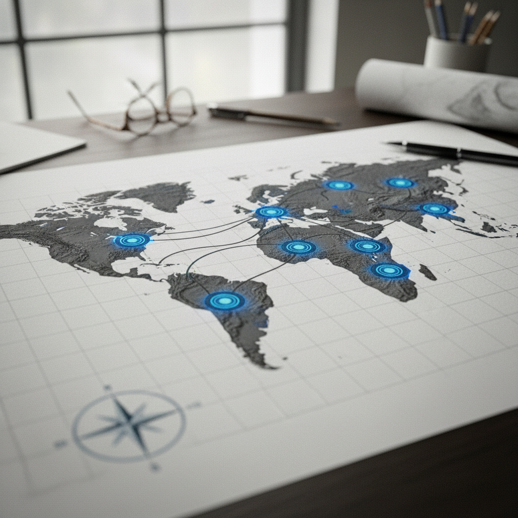 Top 10 Global Oil Exporters: Mapping Energy Power in a Shifting Market – redaktionell illustration