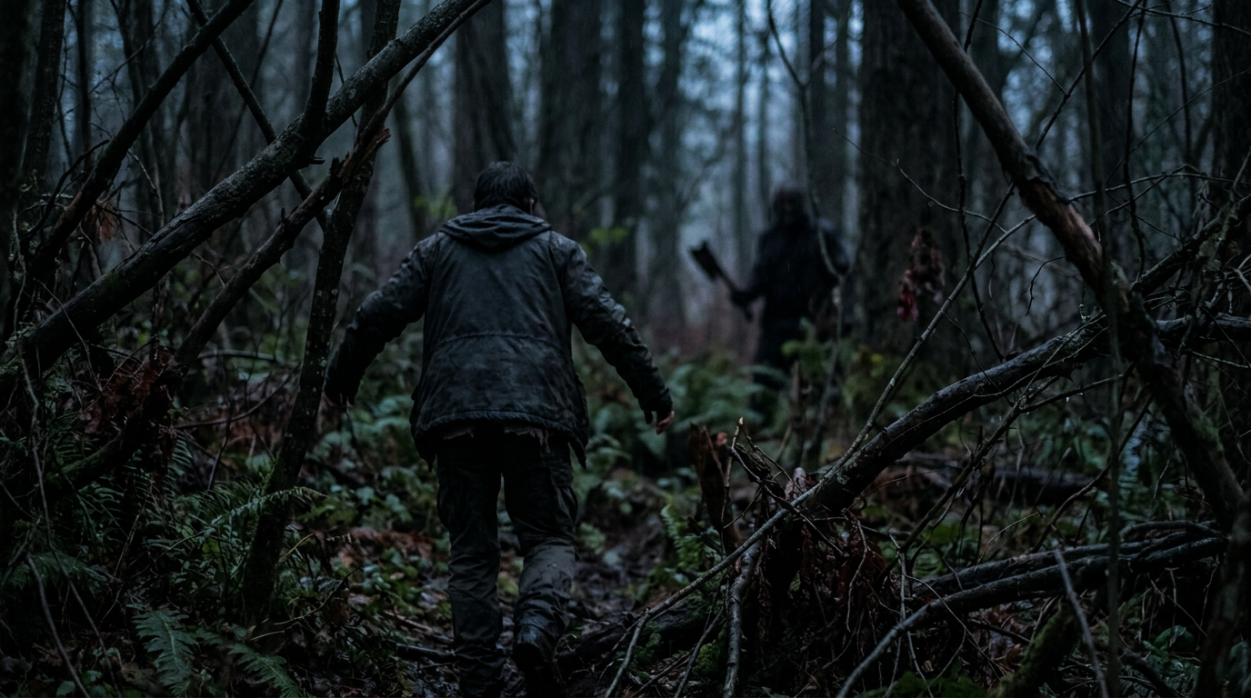 Recension av skräckfilmen "Pitfall": En blodig kamp för överlevnad i skogen