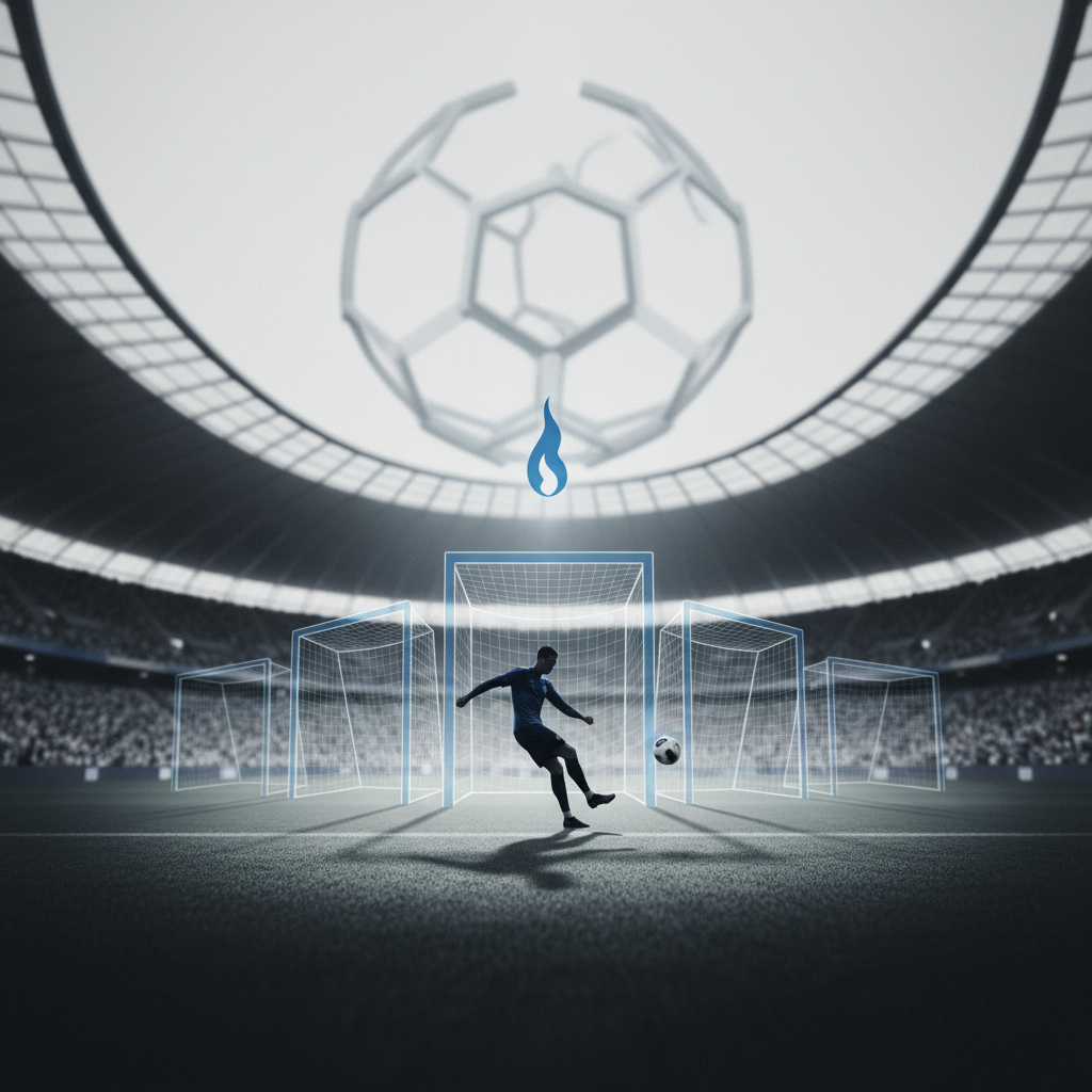 Ronaldo historisk med mål i sex VM-turneringar – redaktionell illustration