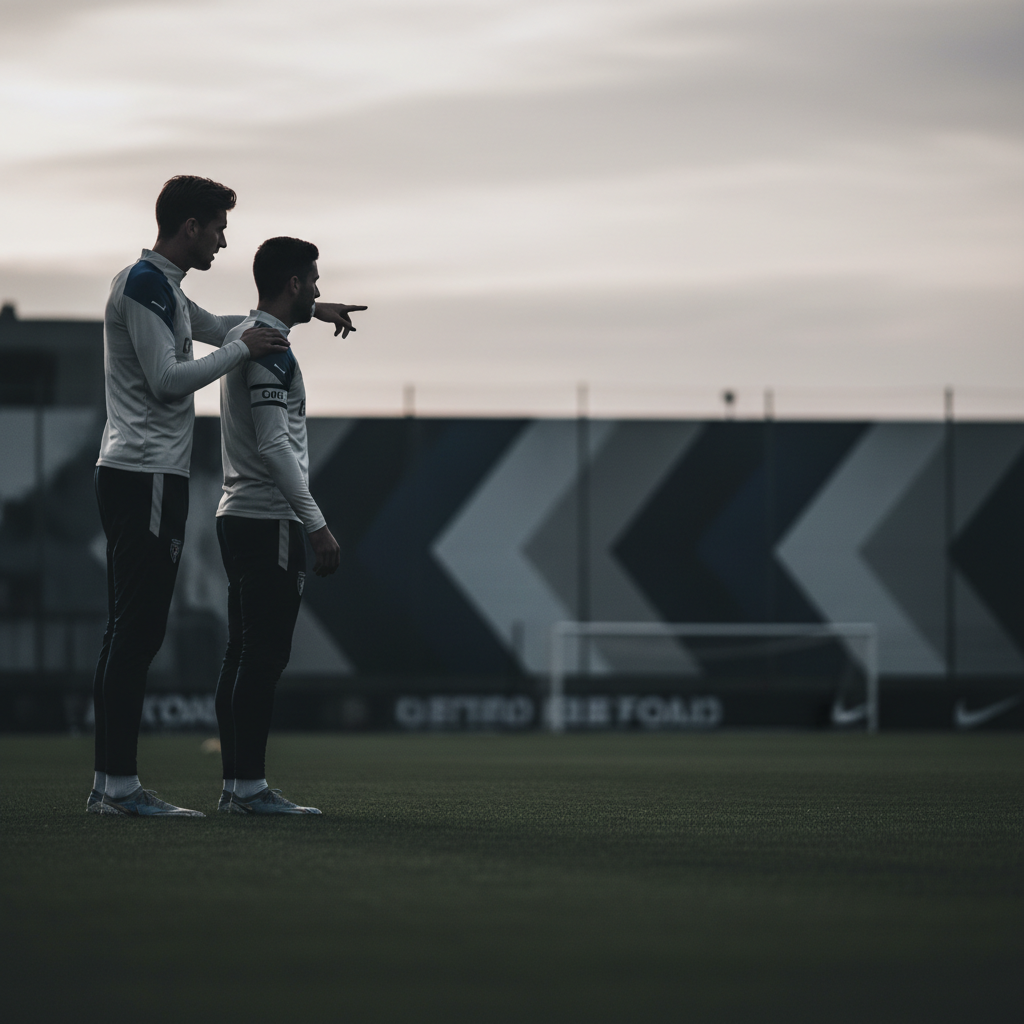 Scaloni och Messis relation bakom Argentinas VM-succé – redaktionell illustration