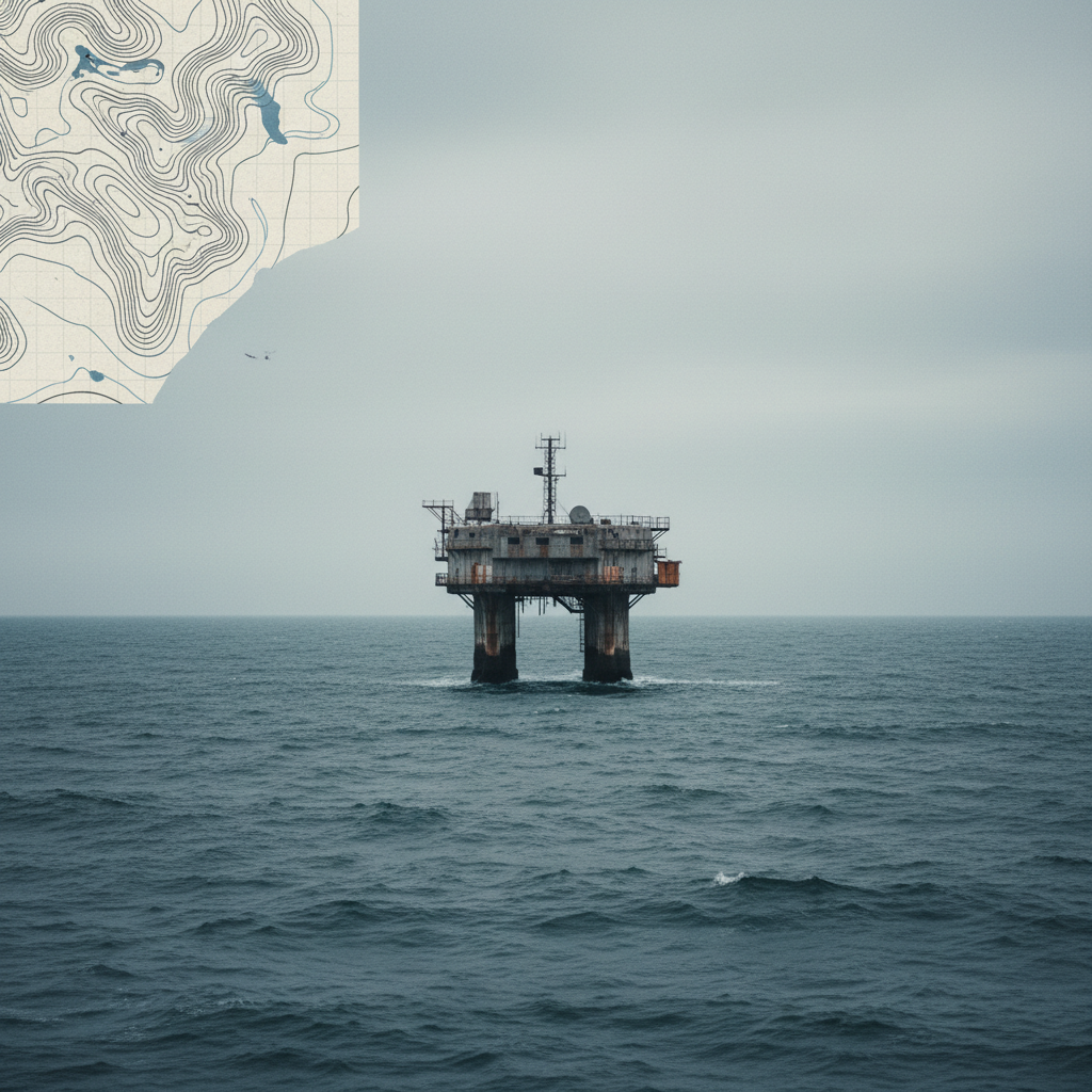Sealand: Världens minsta stat med en permanent invånare – redaktionell illustration
