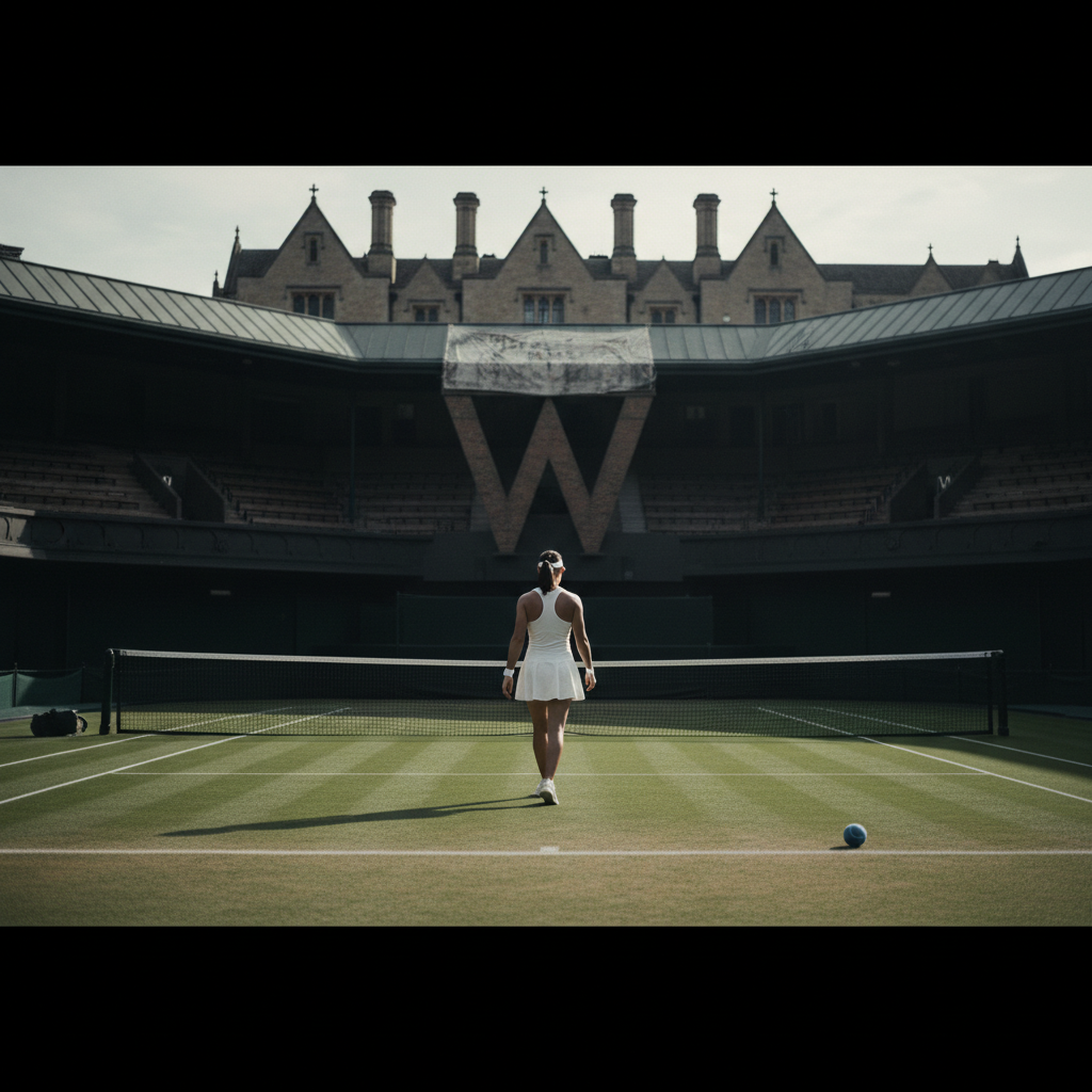 Serena Williams gör sensationell comeback i Wimbledon – redaktionell illustration