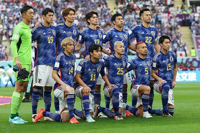 Kubo fortfarande borta när Japan möter Sverige i fotbolls-VM – redaktionellt foto