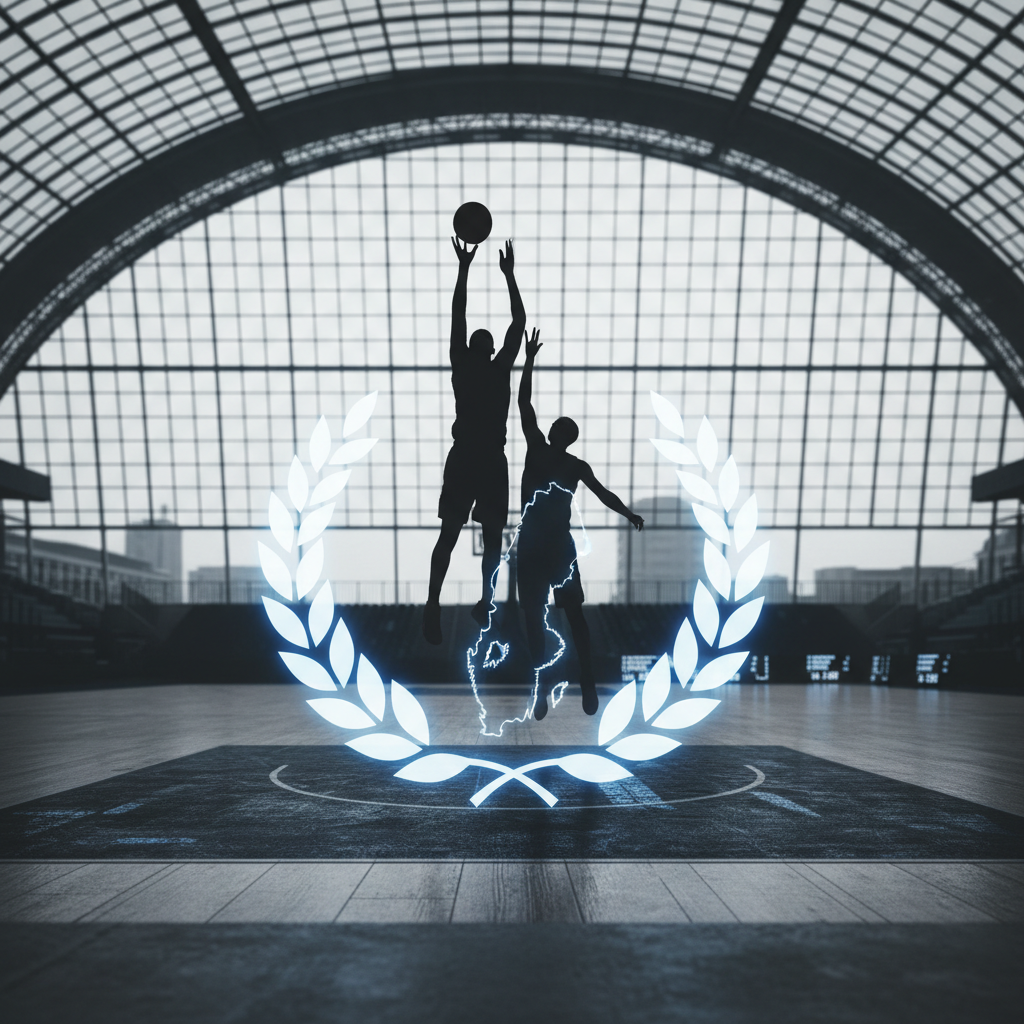 Sveriges VM-dröm i basket lever efter seger mot Tjeckien – redaktionell illustration