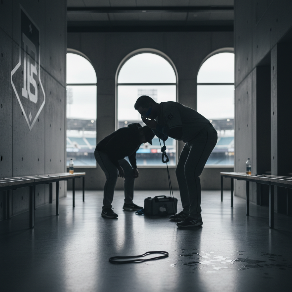 Tigers Wenceel Pérez skadad efter olycka med träningsband – redaktionell illustration