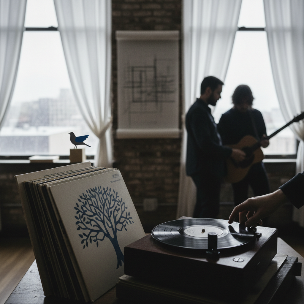 Tiny Habits släpper nytt album "Keepers" med Matty Healy-samarbete – redaktionell illustration