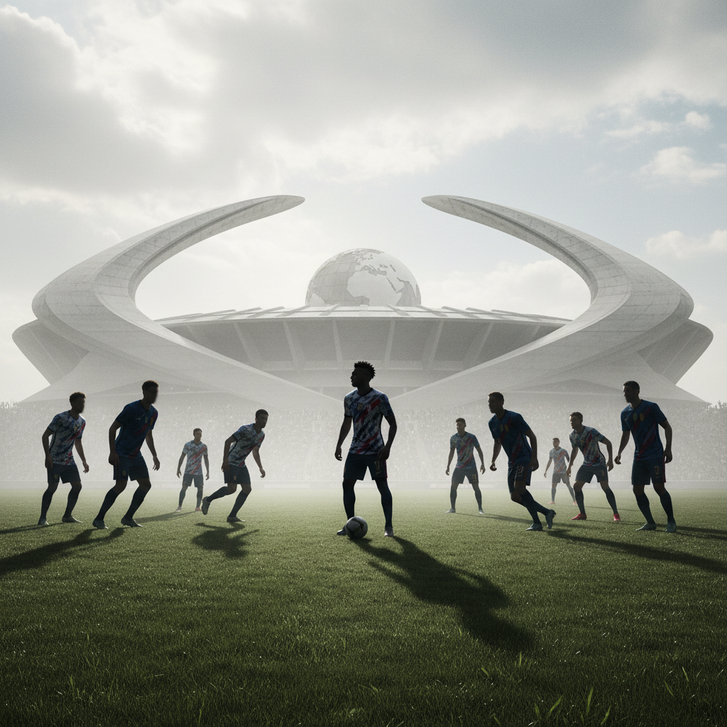 USA möter Belgien i VM:s åttondelsfinal 2026 – redaktionell illustration
