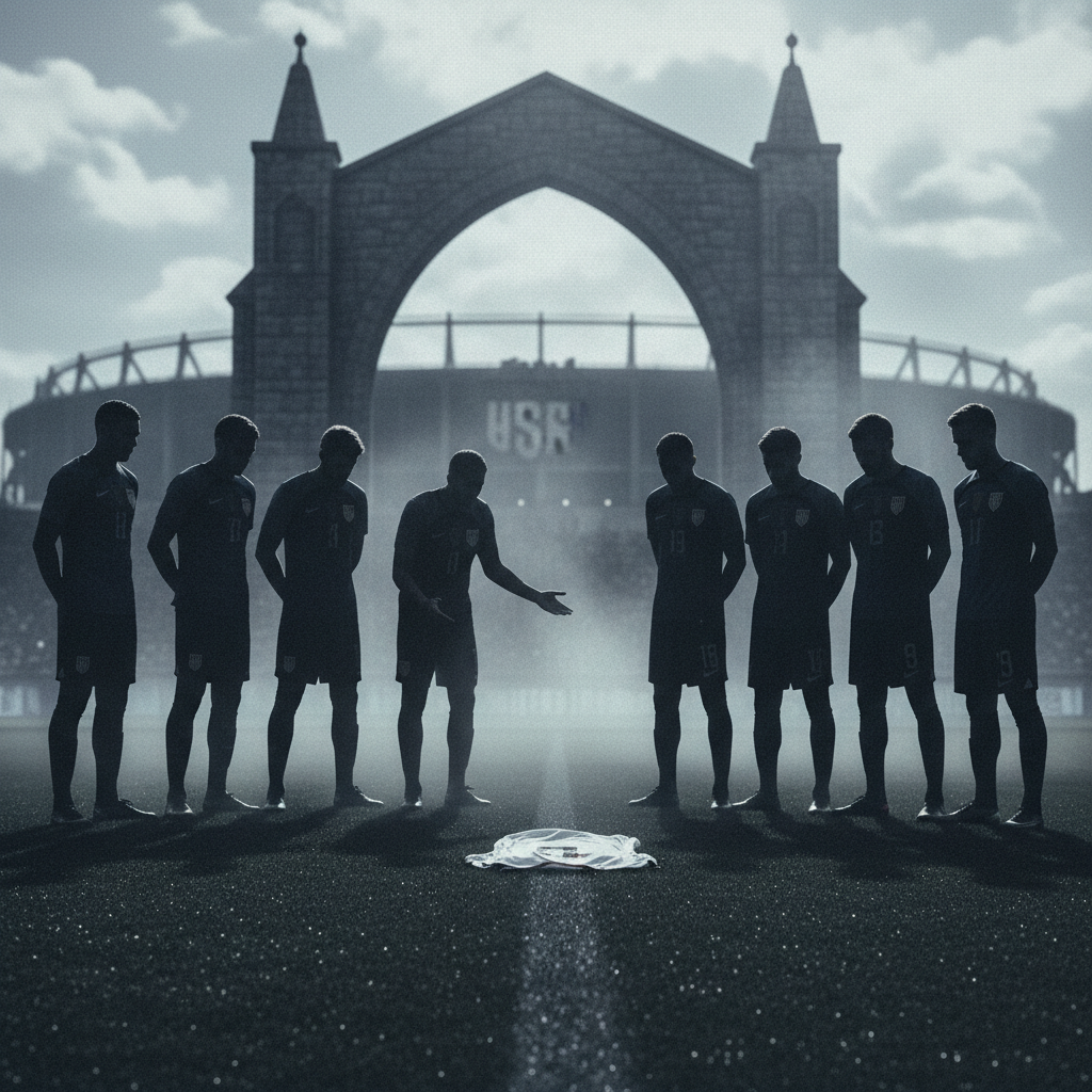 USA:s herrfotbollslandslag står inför utmaning utan avstängde Balogun inför åttondelsfinal – redaktionell illustration