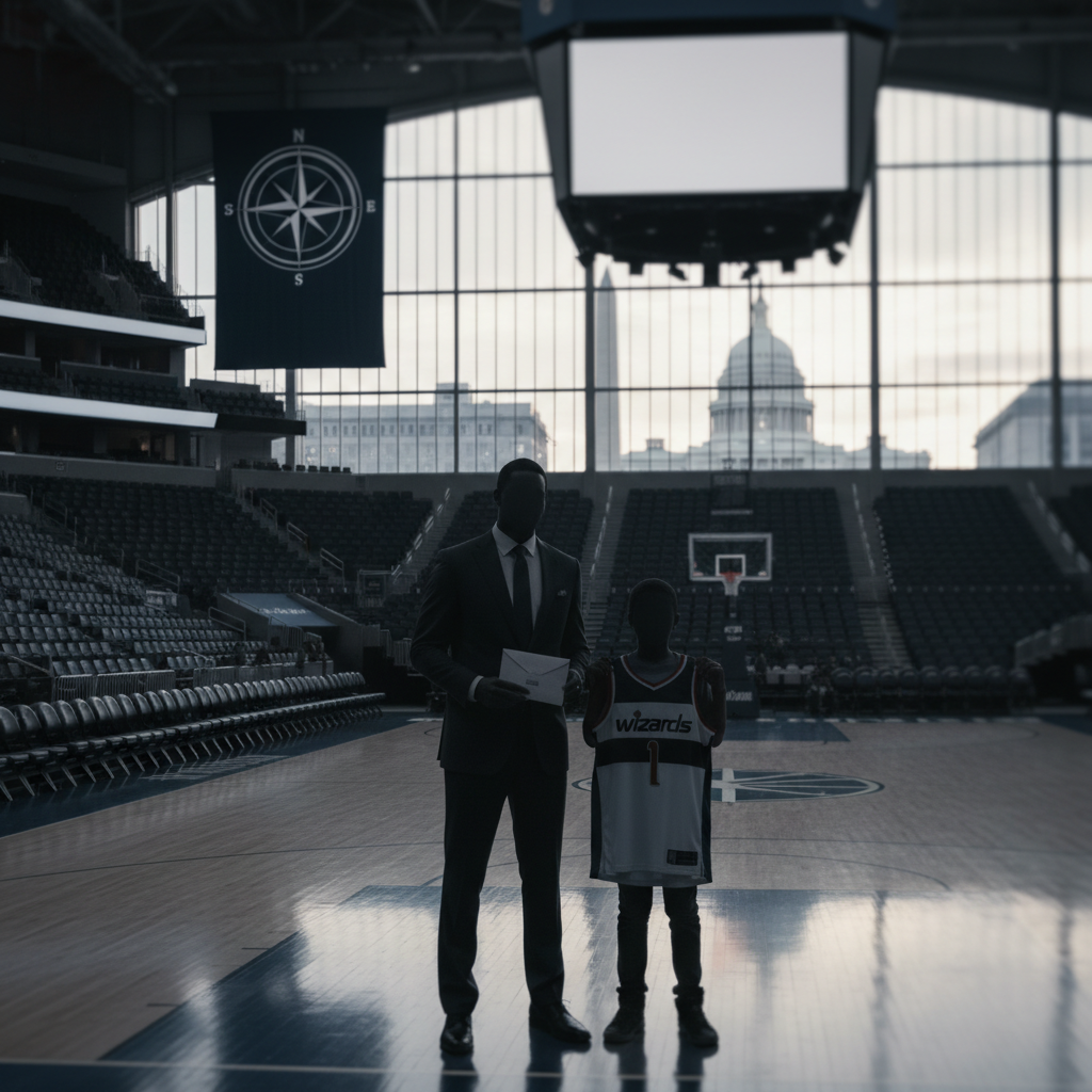 Washington Wizards draftar först i NBA-draften 2026 – redaktionell illustration